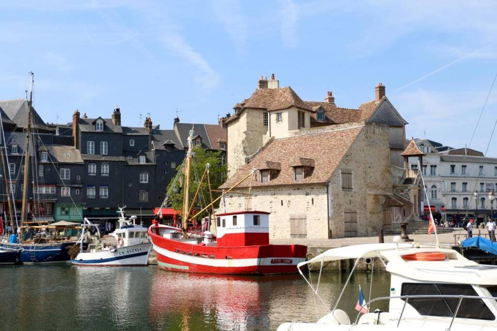 L'Honna Flow, Appartement De Charme Pres Du Centre. オンフルール エクステリア 写真